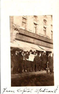 #ad #ad Simpson Garment Co. Store in Madison Wisconsin WI 1910s RPPC Postcard Photo $39.99