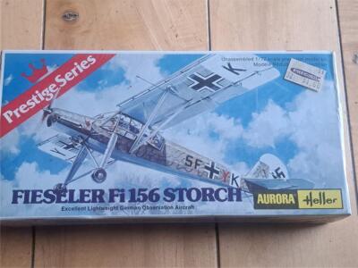 AURORA HELLER FIESELER FI156 STORCH GERMAN AIRCRAFT 1:72 SEALED MODEL KIT