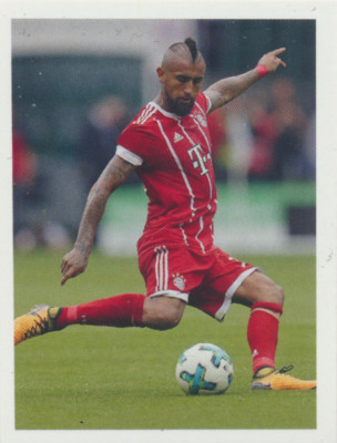 BAM1718 - Sticker 120 - Arturo Vidal - Panini FC Bayern München 2017/18