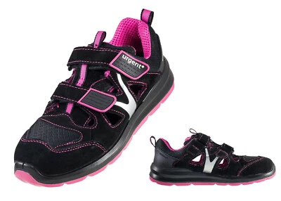URGENT 307 S1 Arbeitsschuhe Damenschuhe Sandale mit Stahlkappe Arbeitssandalen