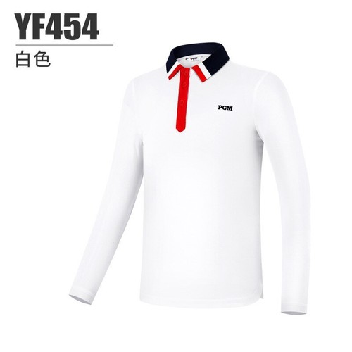 Golf Girls Long Sleeve Shirts Autumn and Winter Golf Children's Wear College New - Picture 5 of 15