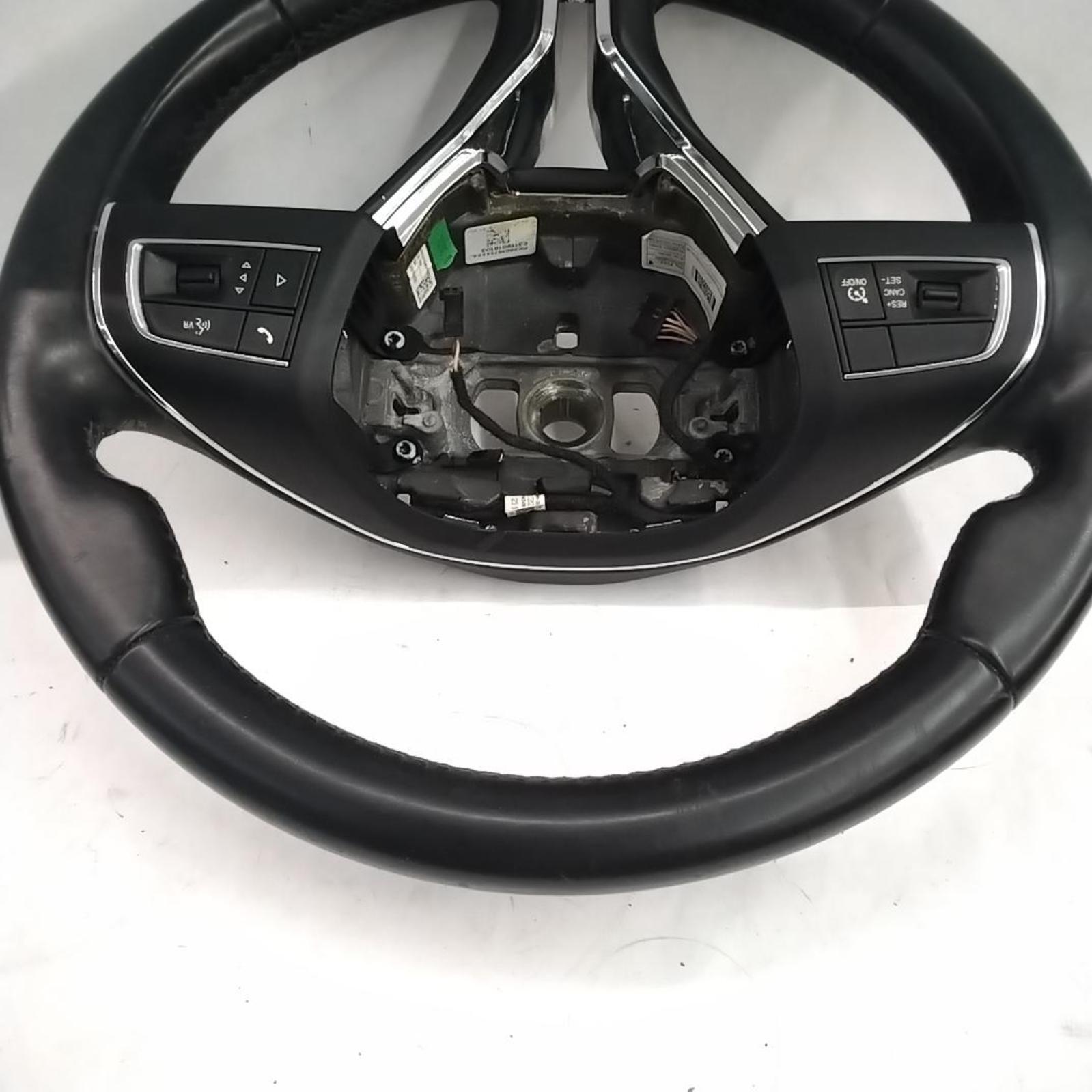 2019 Maserati Ghibli Black Leather Steering Wheel ID#06700446020 OEM 