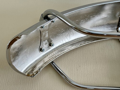 1969-1975 Suzuki T500 Front Fender. Su T500 Titan New Mud Guard. 53100-15101 Rep - Picture 20 of 24