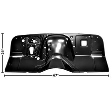 1963 64 65 66 Chevy Pickup Truck New Firewall 2 Piece Design Edp Coated Dynacorn