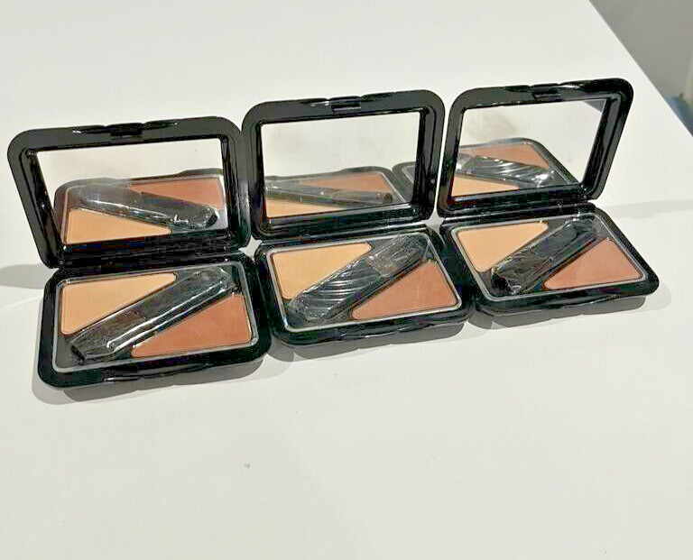 LOT OF 3 PIECES OF PRINCESS MARCELLA ENHANCING FACE POWDER NATURAL ILLUSIONE NIB