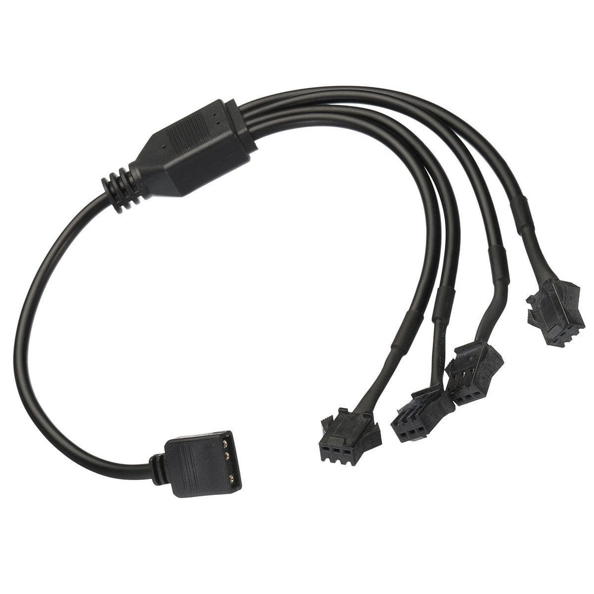 Câbles Extension ARGB 5V 3 Broches | Lot De 3 X 0,5 M | Compatible Ventilateurs Et Bandes LED PC | Connecteurs Femelle-femelle