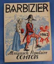 BARBIZIER Almanach populaire comtois 1962