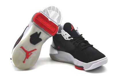 AIR JORDAN ZOOM '92 (GS) CN9138-001 BLACK/UNIVERSITY RED BIG KID