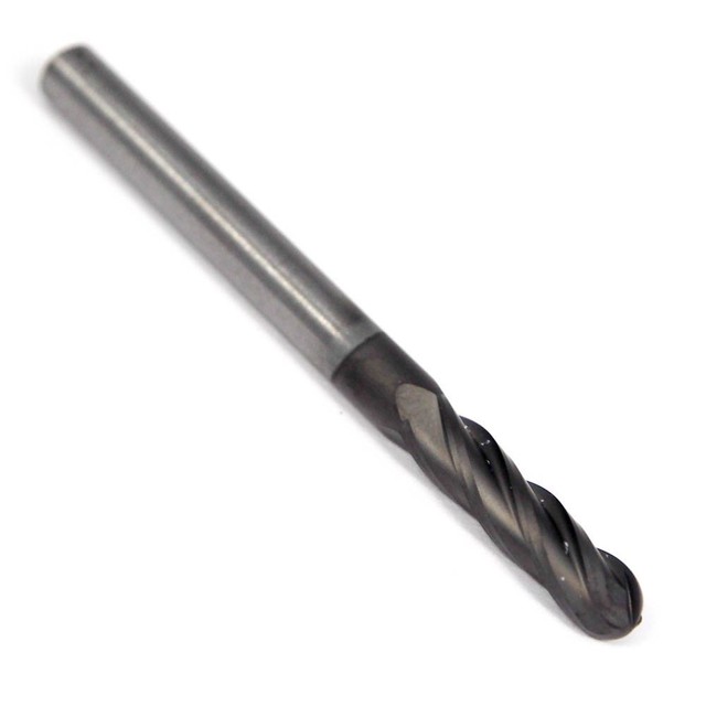 SP3 DiamondCoated Ball End Mill 1/8″ 4FL MAC 5 12021 eBay