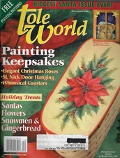 TOLE WORLD - DECORATIVE ART - DEC 2001