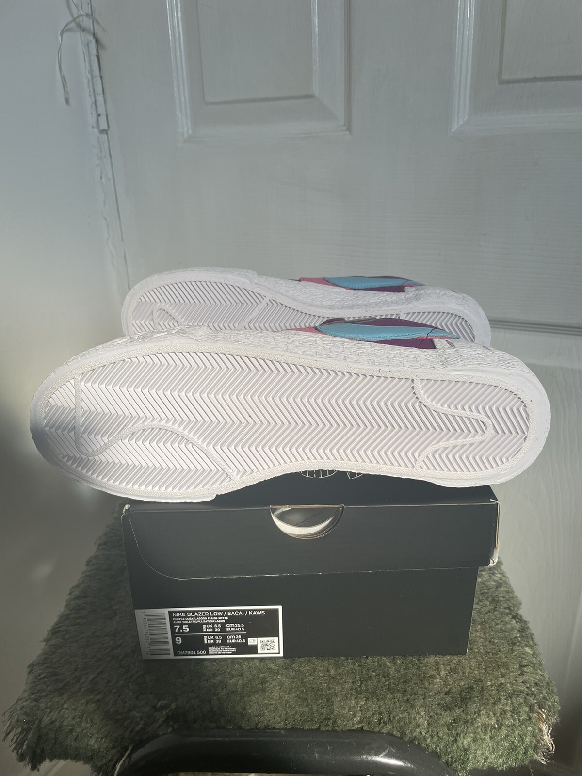 SACAI X NIKE Blazer Nike x Sacai x Kaws viola basso tramonto UK 6 5