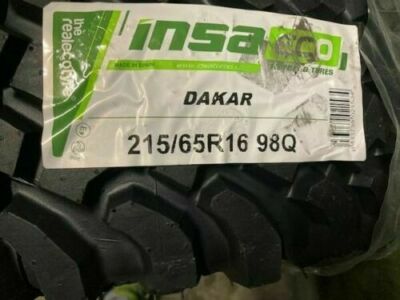  215/65 R16 98Q INSA Turbo Dakar All Terrain PUR Offroad Dacia DUSTER