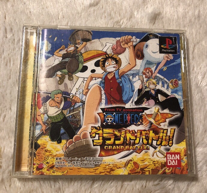 One Piece Grand Battle Sur PlayStation 1 (PS1) - Version Japonaise Import - Occasion Testé