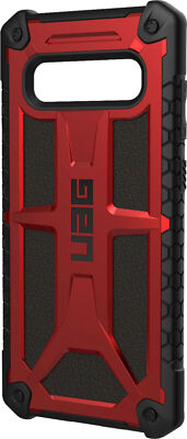 NEW UAG Urban Armor Gear Monarch Series Case for Samsung Galaxy S10+ Crimson Red