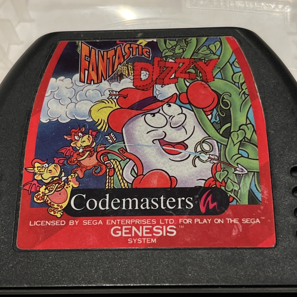 Fantastic Dizzy (Sega Genesis, 1996)Catridge Game only Working
