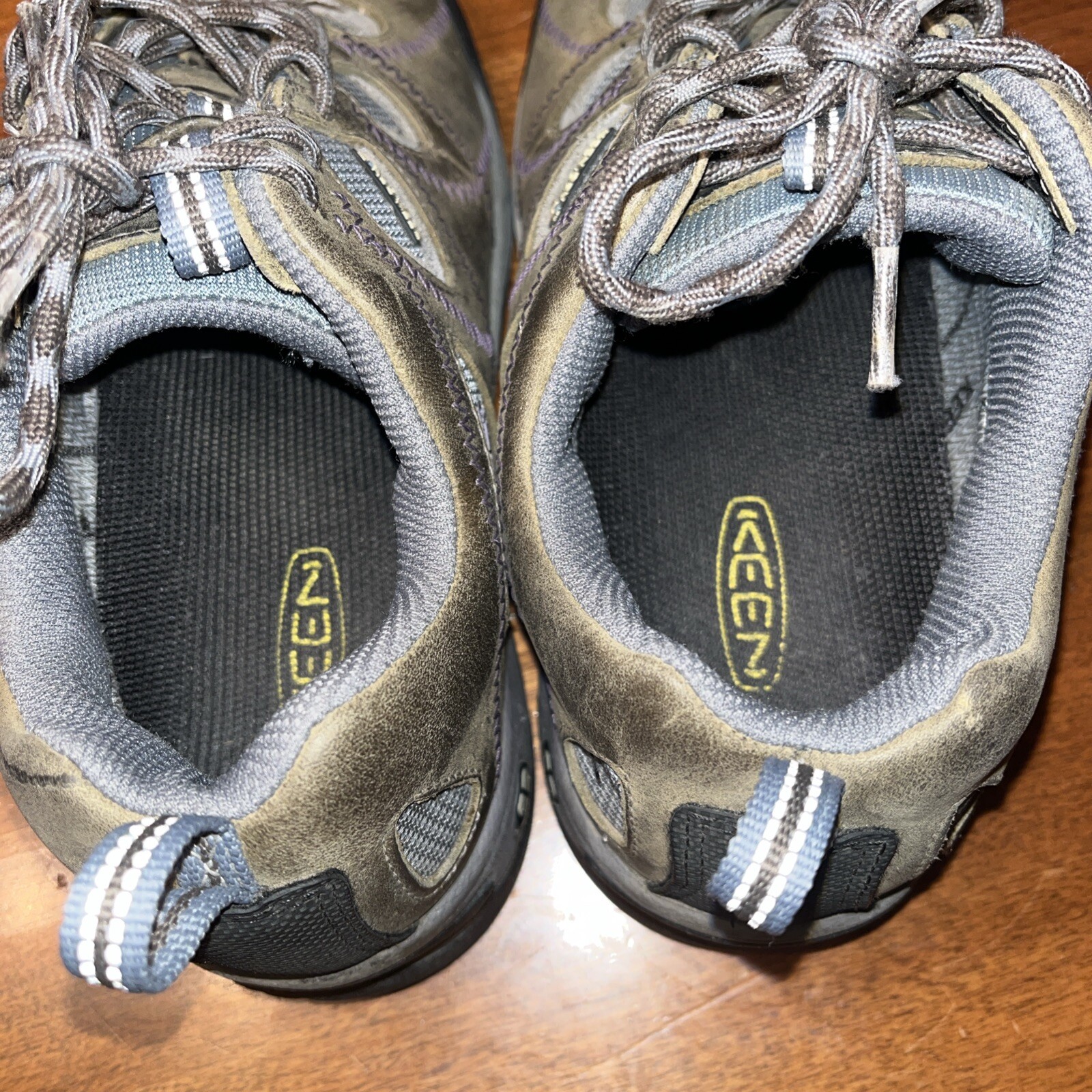 Scarpe da ginnastica Keen Dry in pelle da trekking US 8