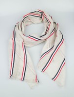 New. Brooks Brothers Black Fleece By Thom Browne Brown Cotton Blend Scarf $95 on sale New. Brooks Brothers Black Fleece By Thom Browne Brown Cotton Blend Scarf $95 on sale