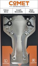 Triumph Tiger 800 XRX Low 2016-2020 [Leve Cometa] [Argento Pieghevole Estensibile]