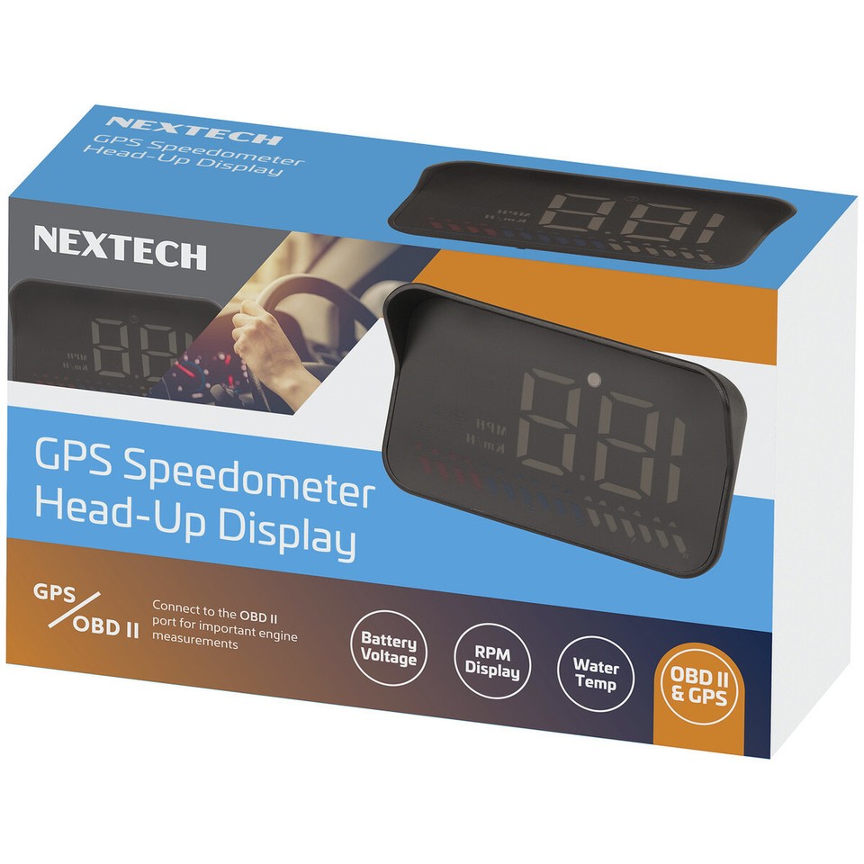 GPS Speedometer Head Up Display with OBDII Data eBay