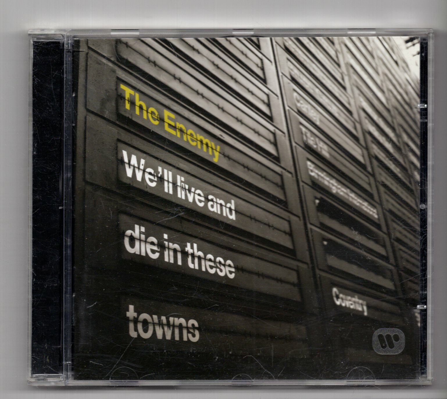 (JV733) The Enemy, We'll Live & Die In These Towns - 2007 CD
