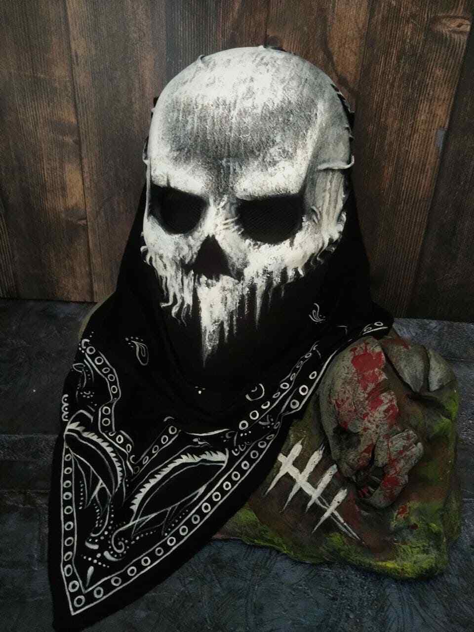Legion Mask Joey Dead By Daylight Balaclava Bandana Wearable Dbd Cosplay Horror Ebay Legion Mask Joey Dead By Daylight Balaclava Bandana Wearable Dbd Cosplay Horror Ebay
