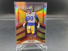 Aaron Donald 2023 Legacy Under the Lights Silver Prizm UL-ADO Rams