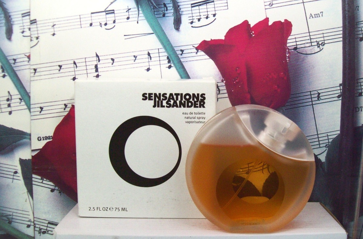 Jil Sander Sensations EDT Spray 2.5 FL. OZ. NTWB. | eBay
