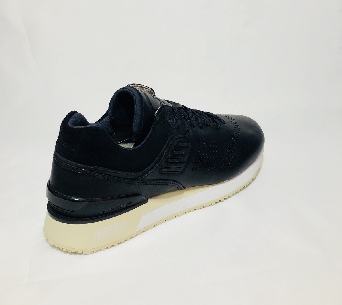 NEW BALANCE DECONSTRUCTED SHOES BLACK LEATHER WHITE 2017 RELEASE