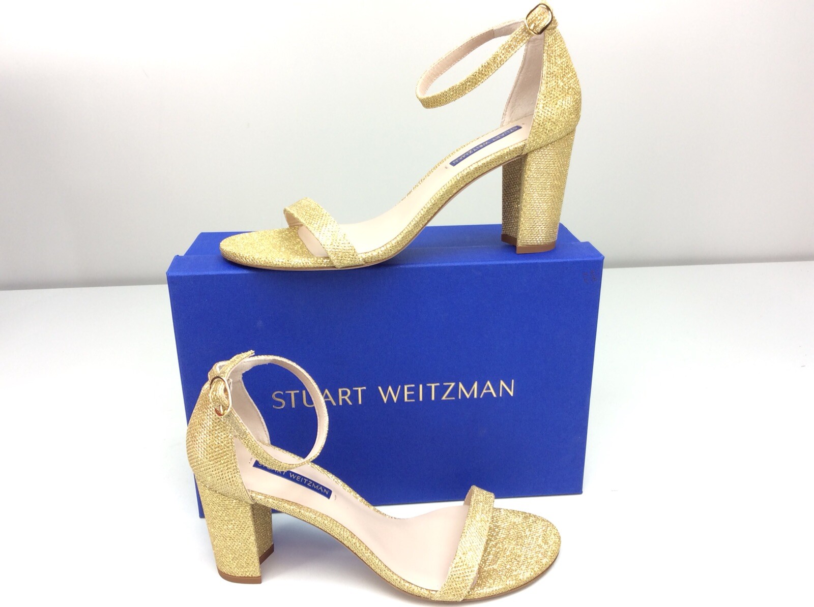 stuart weitzman nearly nude gold