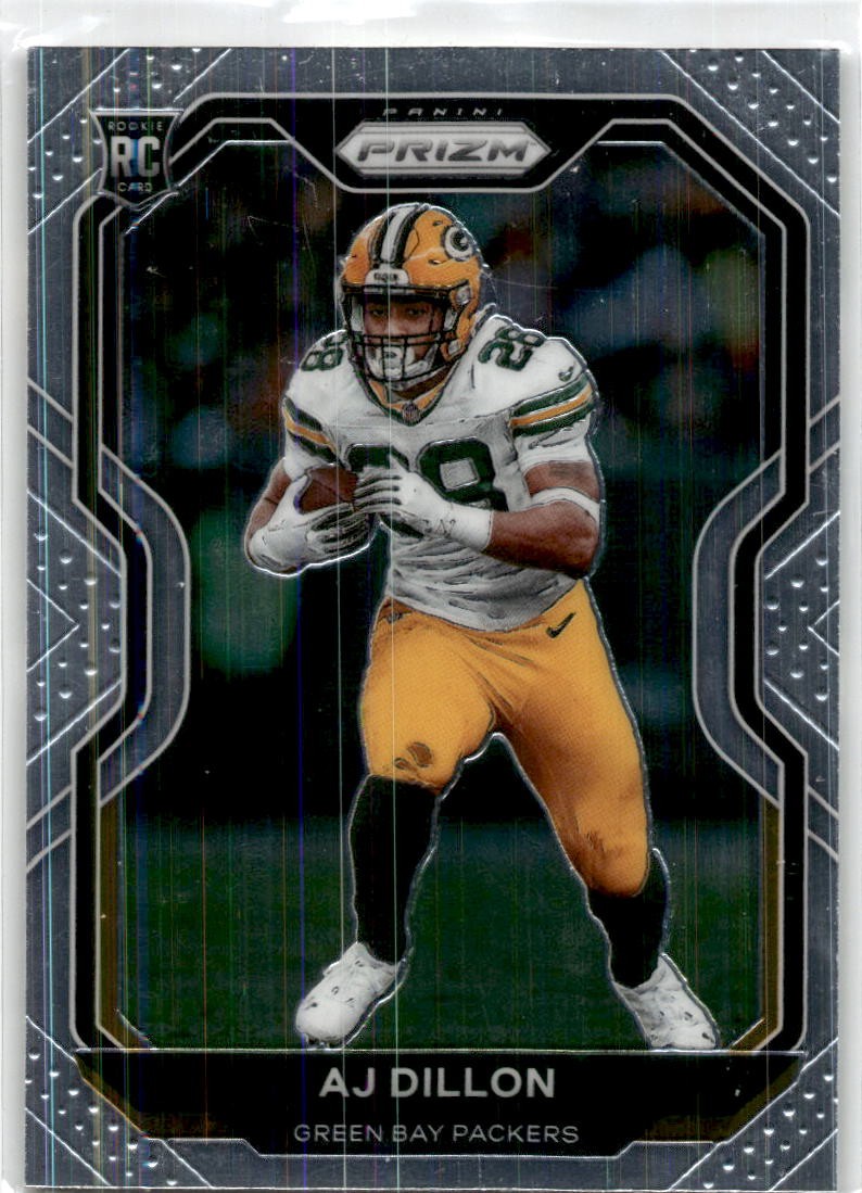 2020 Panini Prizm FOOTBALL AJ Dillon #364 RC