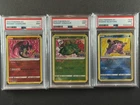 2022 Pokemon GO RADIANT VENUSAUR 004 / BLASTOISE 018 / CHARIZARD 011 PSA 9 Set