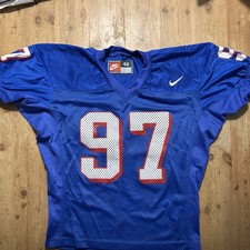 Vintage Nike Football Kansas Jayhawks Jersey Sz 48