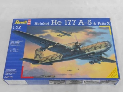 1/72 Revell German WW2 Heinkel He 177 A-5 Greif & Fritz X Bomb