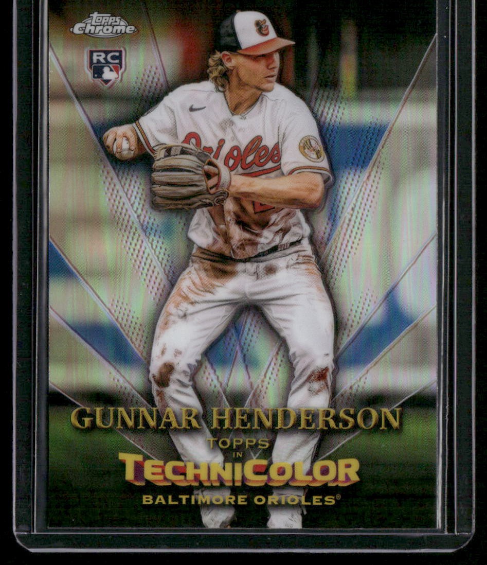 2023 Topps Chrome #TT-19 Gunnar Henderson Topps in Technicolor