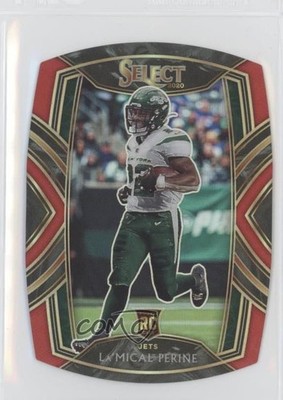 2020 Panini Select Club Level Red Prizm Die-Cut La'Mical Perine Rookie RC 6o3