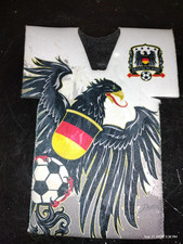 KEEP YOUR GERMAN BEER BOTTLE COLD. FIFA SOCCER sleeve/cooler.Germany Crest