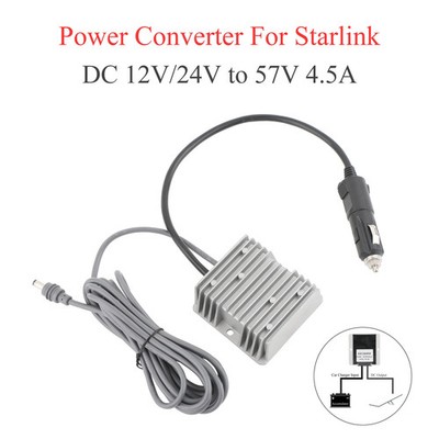 12V/24V to 57V Boost Converter 4.5A Step Up Voltage Module Durable Car Power DC