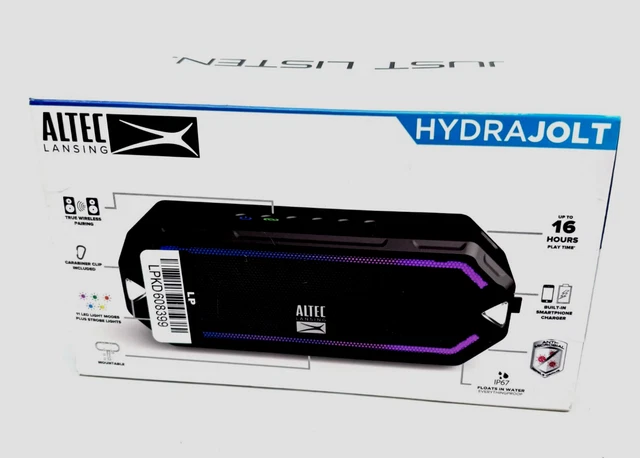 Altec Lansing HydraJolt Wireless Bluetooth Rugged Speaker