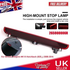 Rear 3rd LED High Level Stop Brake Light Red For Renault Megane MK3 265900006R