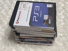 PS3 Game Lot of 7x - SoCom4 - Red Faction - Wall-E - cases/instructions