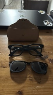 Ray Ban Meta Wayfarer Gen 2 RW4012 Matte Black Clear Lens Unisex Sunglasses