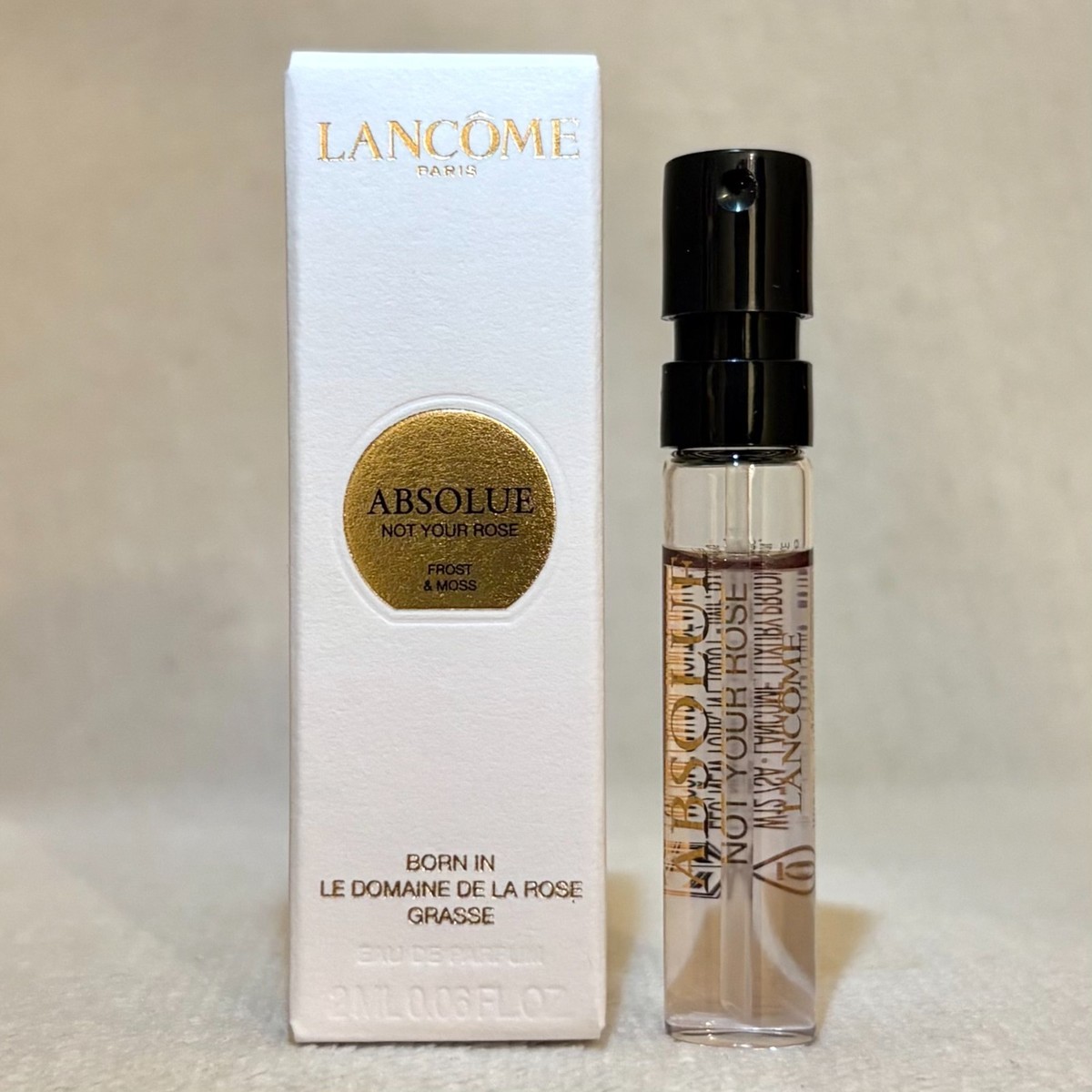 Lancome Absolue Not Your Rose Eau de Parfum EDP .06oz, 2ml New in