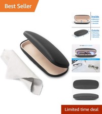 Hard Shell Eyeglasses Case with Soft Lining - Stylish Protection for Glasses