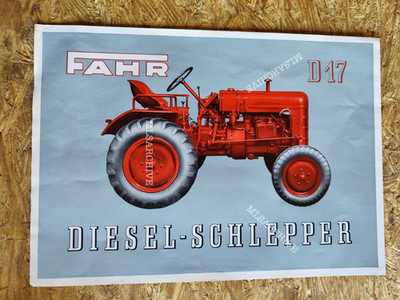 Fahr D17 brochure tractor brochure M8