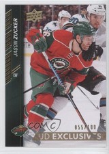 2015-16 Upper Deck UD Exclusives 55/100 Jason Zucker #90 0f8