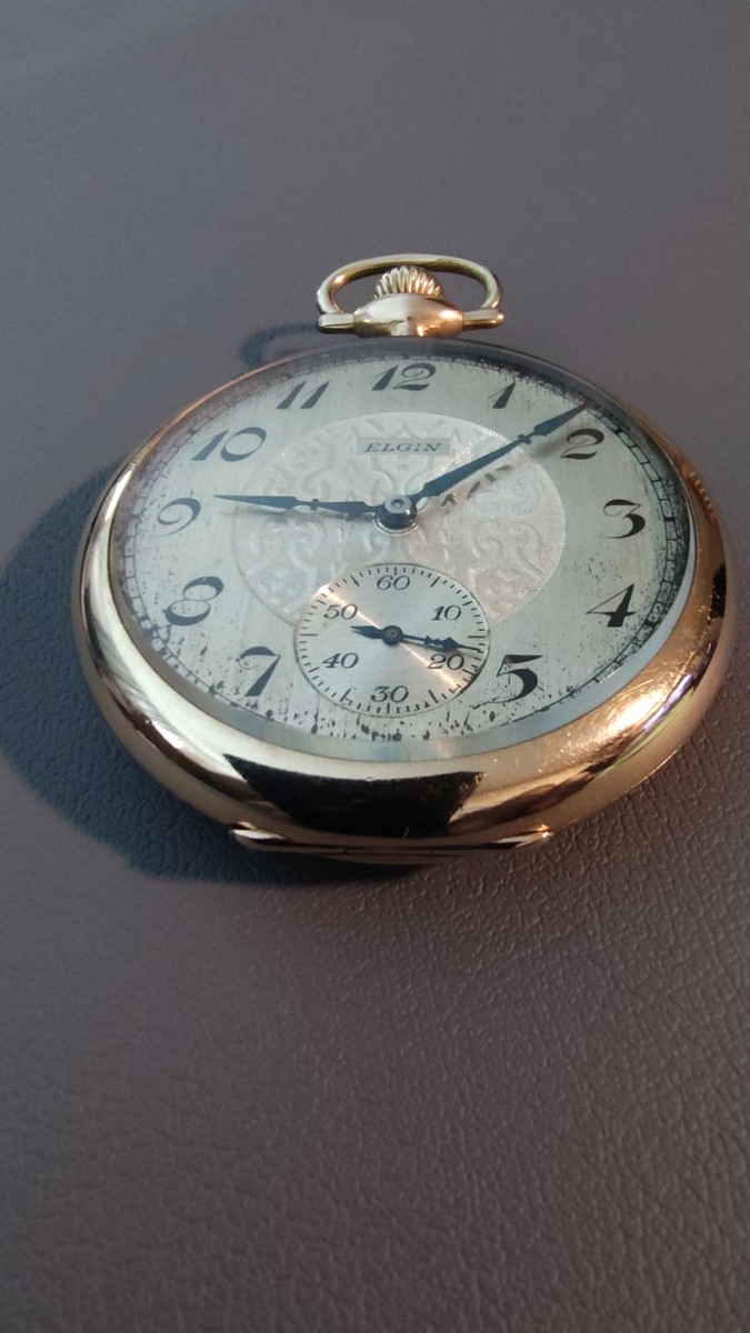 Vintage Elgin Pocket Watch – Grade 387 Model 7 Class 110 – Working