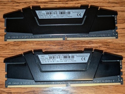 G.Skill Ripjaws V 16 GB (2 x 8 GB) DDR4-3200 CL16 Memory