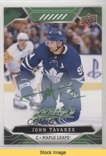 2019-20 Upper Deck MVP High Series Green Script John Tavares #214 READ 6xl