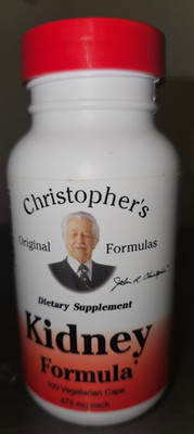 Christophers Original Formulas Kidney Formula - Kidney Cleanse Detox EXP 08/2029