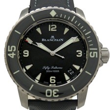 BLANCPAIN Blancpain Fifty Fathoms 5015-12B30-B52A Men's Used Watch #11020
